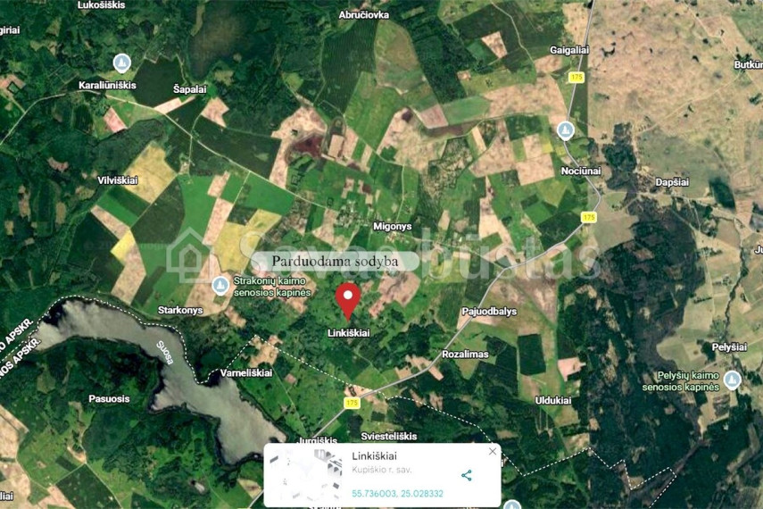 Parduodamas namas Linkiškių k., Kupiškio r. sav., 95.78 m2 ploto, 1 aukštai 9