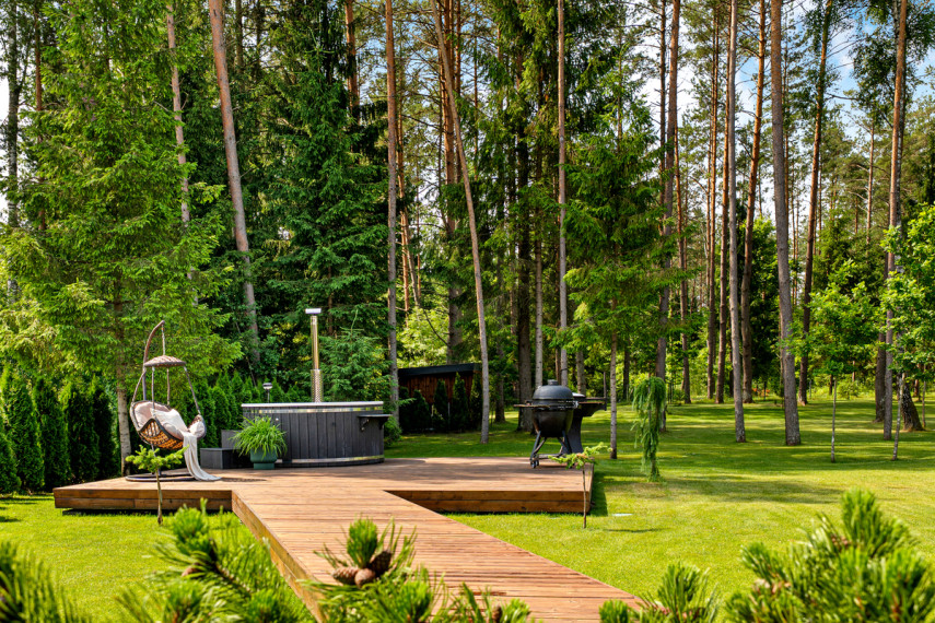 Parduodamas namas Vilniaus r. sav., Raudondvario k., Beržyno, 212.26 m2 ploto, 1 aukštai 34