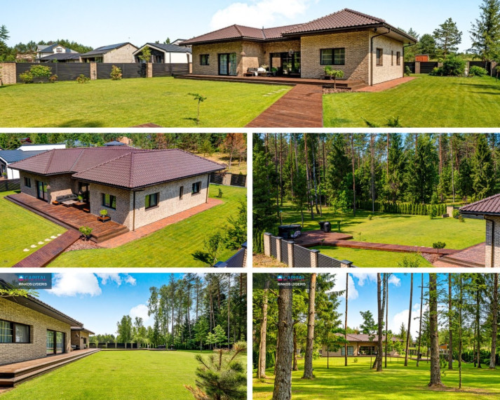 Parduodamas namas Vilniaus r. sav., Raudondvario k., Beržyno, 212.26 m2 ploto, 1 aukštai 35