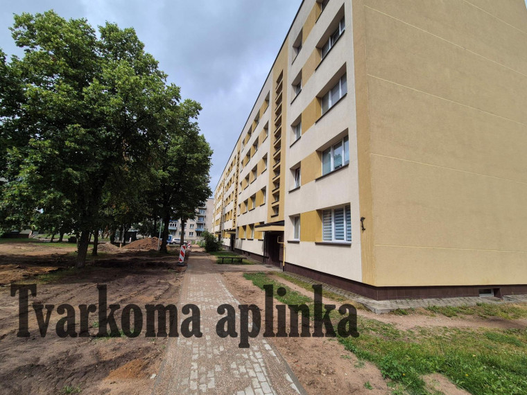 Parduodamas butas Vaižganto g., Dauniškio, Utenos m., Utenos r. sav., 25.63 m² ploto 1 kambarys 8