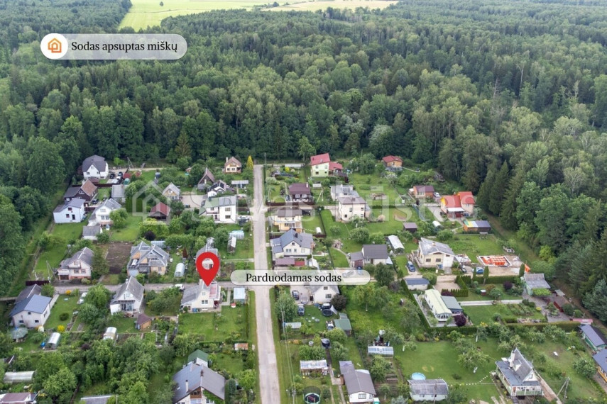 Parduodamas namas Paparčių g., Miškinių k., Kauno r. sav., 62.69 m2 ploto, 1 aukštai 5