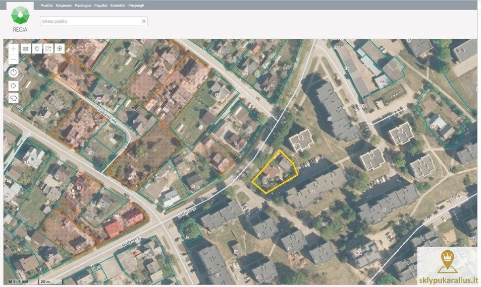 Parduodamas namas S. Nėries g., Zarasų m., Zarasų r. sav., 71.13 m2 ploto, 1 aukštai 27