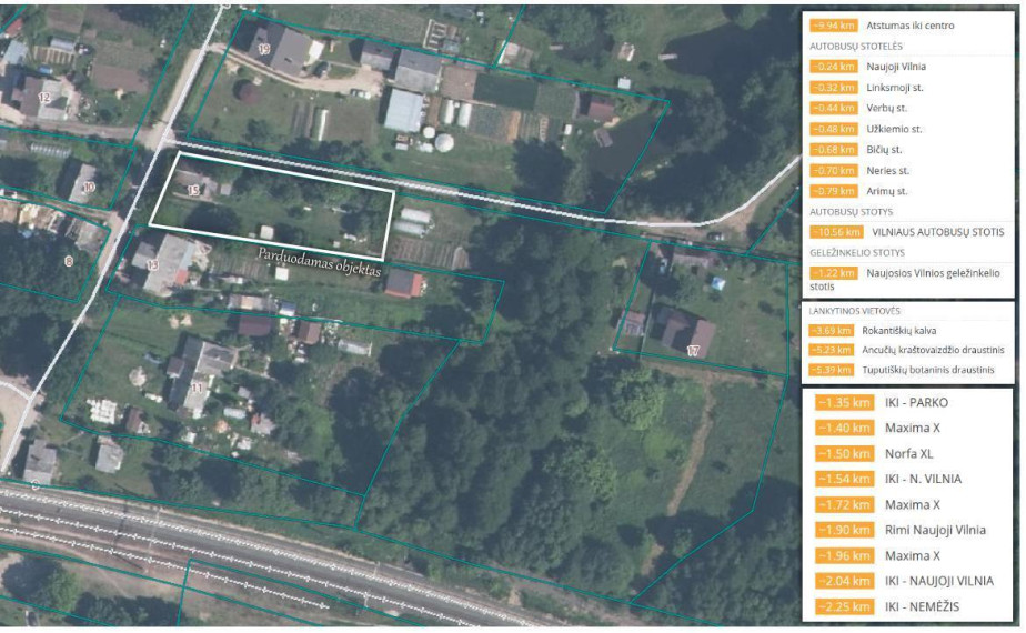 Parduodamas  sklypas Baniškių g., Vilniaus m., Vilniaus m. sav., 12 a ploto 5