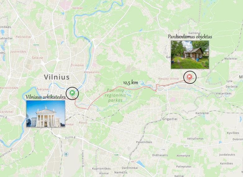 Parduodamas  sklypas Baniškių g., Vilniaus m., Vilniaus m. sav., 12 a ploto 17