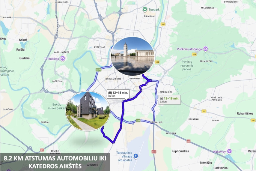 Nuomojamas butas Bartų g., Vilniaus m., Vilniaus m. sav., 62.62 m2 ploto, 3 kambariai 35