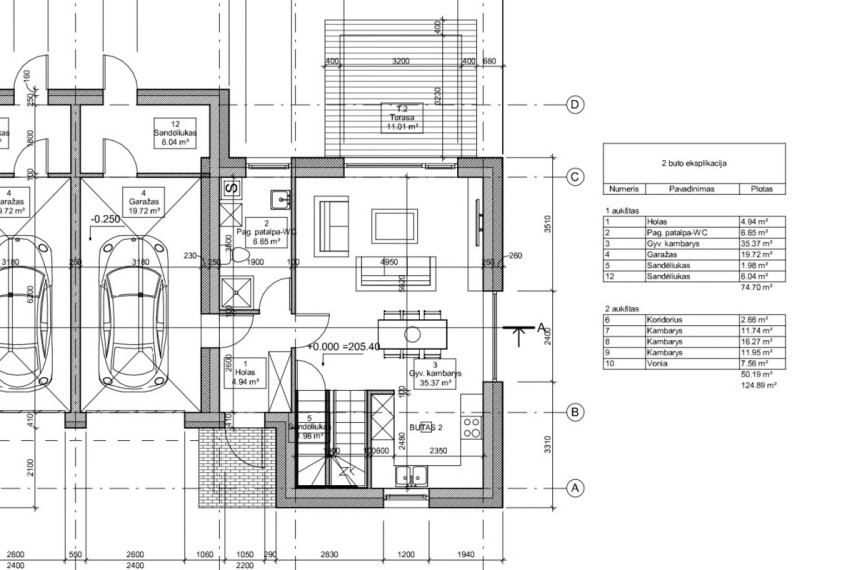 Parduodamas namas Pavilnys, Vilniaus m., Vilniaus m. sav., 125 m2 ploto, 2 aukštai 16