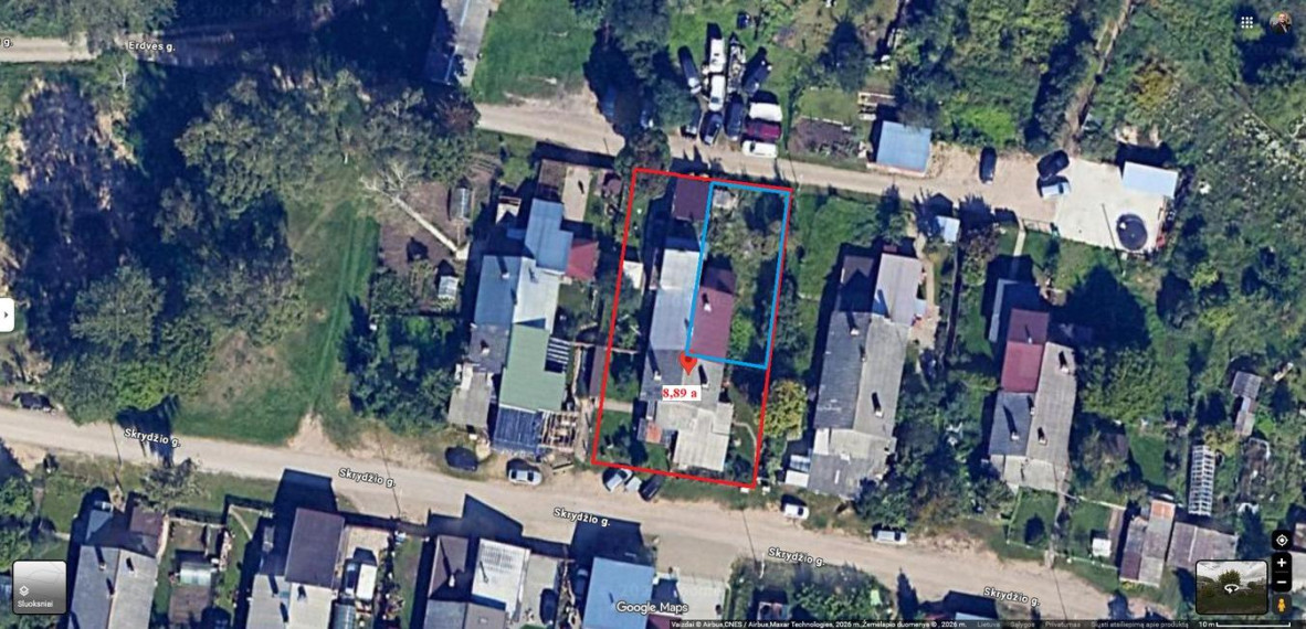 Parduodamas butas Erdvės g., Zokniai, Šiaulių m., Šiaulių m. sav., 45.08 m² ploto 2 kambariai 24