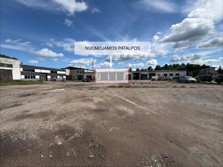 Nuomojamos gamybinės, kitos paskirties, sandėliavimo patalpos Pramonės g., Prienų m., Prienų r. sav., 340 m2 ploto 1