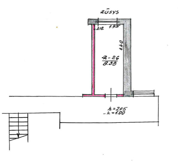 Parduodamas butas Jaunimo g., Balbieriškio mstl., Prienų r. sav., 53.15 m2 ploto, 2 kambariai 29
