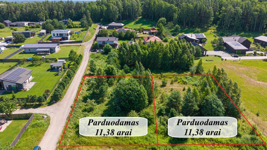 Parduodamas  sklypas Didžioji g., Lindiniškių k., Vilniaus r. sav., 11.38 a ploto 1