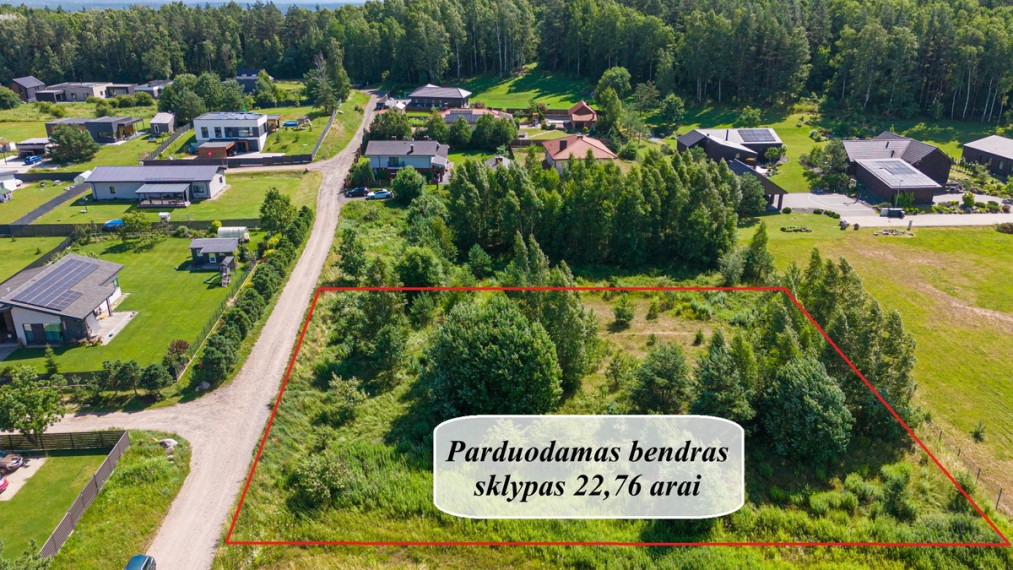 Parduodamas  sklypas Didžioji g., Lindiniškių k., Vilniaus r. sav., 22.76 a ploto 1