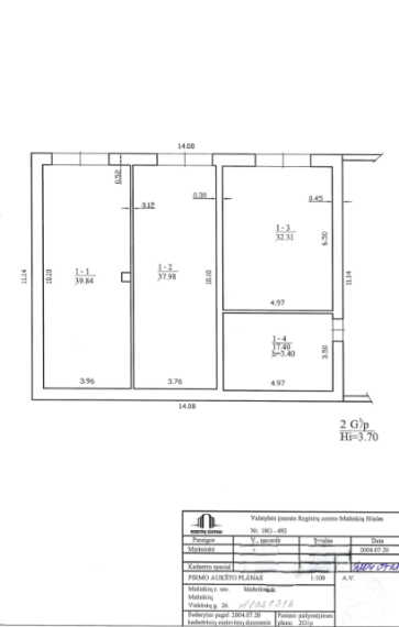 Parduodamos patalpos Viekšnių g., Mažeikių m., Mažeikių r. sav., 408.45 m² ploto 23