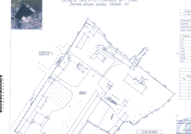 Parduodamos patalpos Pušų g., Ignalinos m., Ignalinos r. sav., 1368.94 m² ploto 16