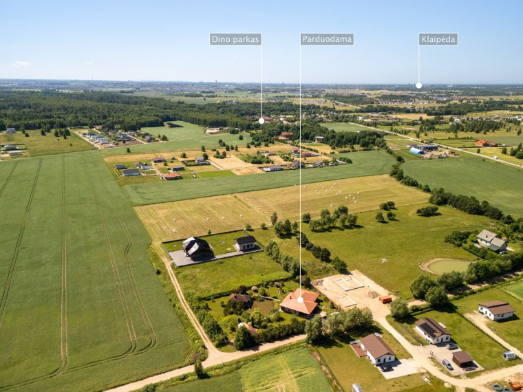 Parduodamas namas Pipirų g., Radailių k., Klaipėdos r. sav., 149.81 m2 ploto, 1 aukštai 6