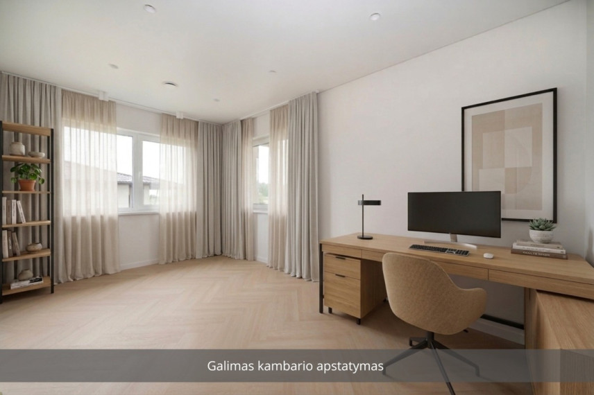 Parduodamas namas Rusakalnio g., Vievininkų k., Elektrėnų sav., 123 m2 ploto, 1 aukštai 14