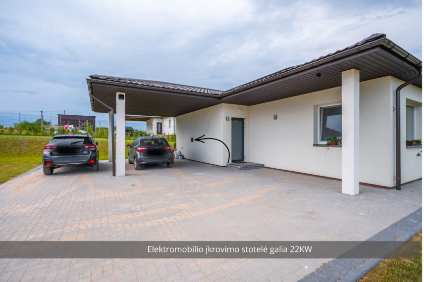 Parduodamas namas Rusakalnio g., Vievininkų k., Elektrėnų sav., 123 m2 ploto, 1 aukštai 32