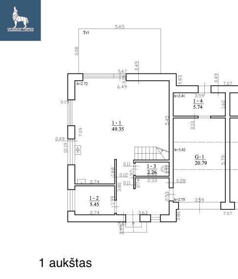 Parduodamas namas Vilniaus r. sav., Putiniškių k., Putiniškių, 137.37 m2 ploto, 2 aukštai 4