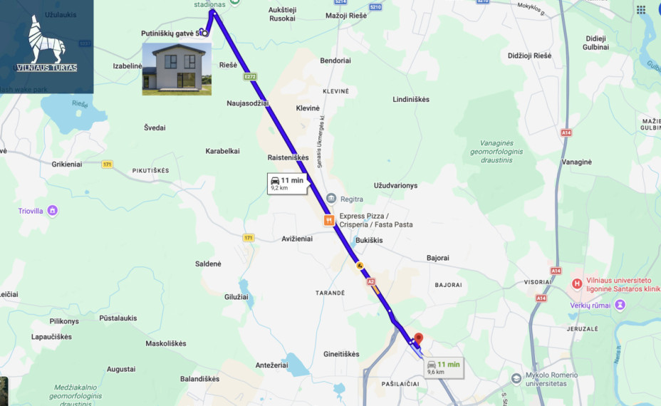 Parduodamas namas Vilniaus r. sav., Putiniškių k., Putiniškių, 137.37 m2 ploto, 2 aukštai 39