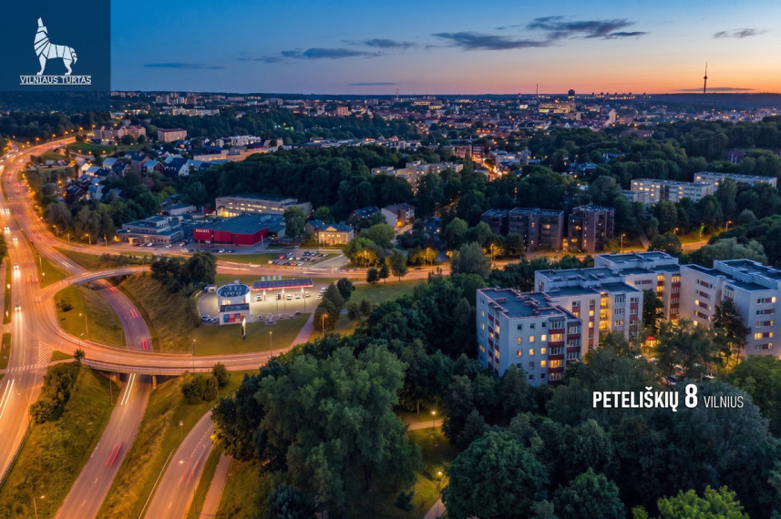 Parduodamas butas Peteliškių g., Filaretai, Vilniaus m., Vilniaus m. sav., 50.52 m2 ploto, 2 kambariai 22