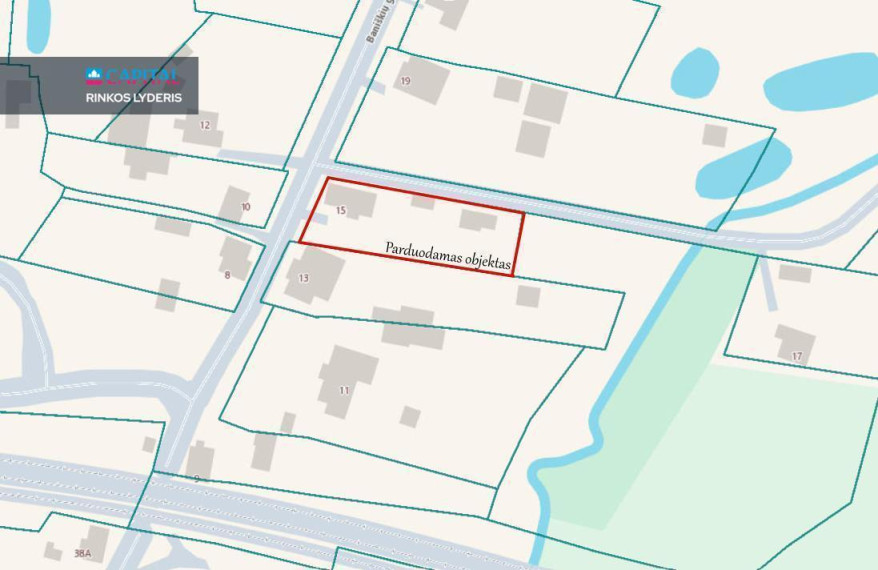 Parduodamas namas Baniškių g., Vilniaus m., Vilniaus m. sav., 85.61 m2 ploto, 1 aukštai 13
