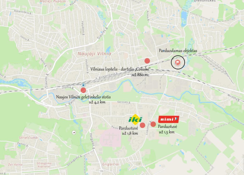 Parduodamas namas Baniškių g., Vilniaus m., Vilniaus m. sav., 85.61 m2 ploto, 1 aukštai 16