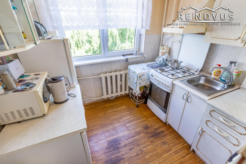 Parduodamas butas Naujo Ryto tak., Lieporiai, Šiaulių m., Šiaulių m. sav., 44.35 m² ploto 2 kambariai 10