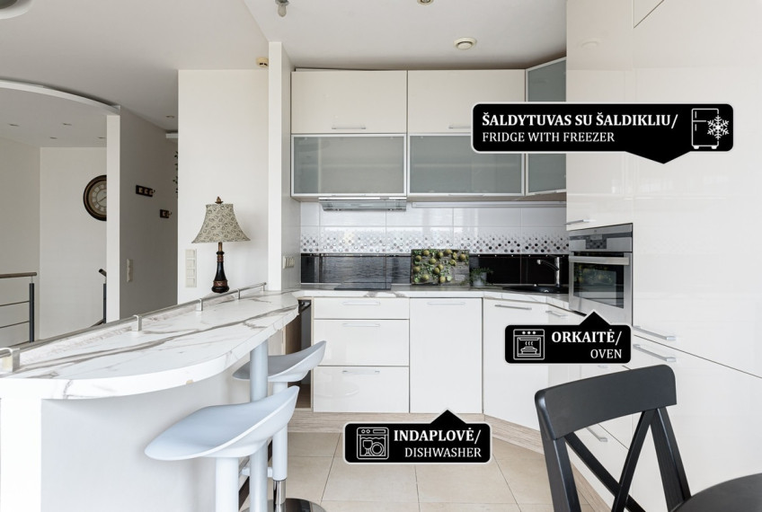 Nuomojamas butas Lvivo g., Šnipiškės, Vilniaus m., Vilniaus m. sav., 70 m2 ploto, 3 kambariai 7