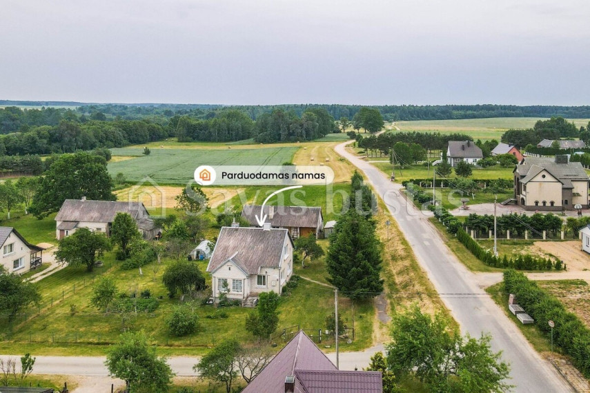 Parduodamas namas Mažeikių r. sav., Ukrinų k., Varduvos, 100.07 m2 ploto, 2 aukštai 17