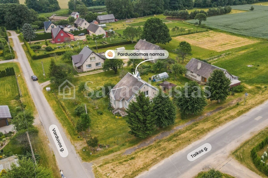 Parduodamas namas Mažeikių r. sav., Ukrinų k., Varduvos, 100.07 m2 ploto, 2 aukštai 19