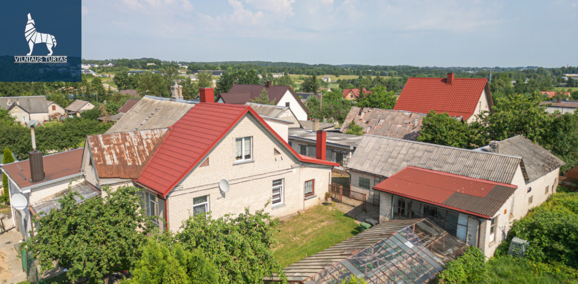 Parduodamas namas Vilniaus r. sav., Grigaičių k., Spalio g., 94.23 m2 ploto, 2 aukštai 1