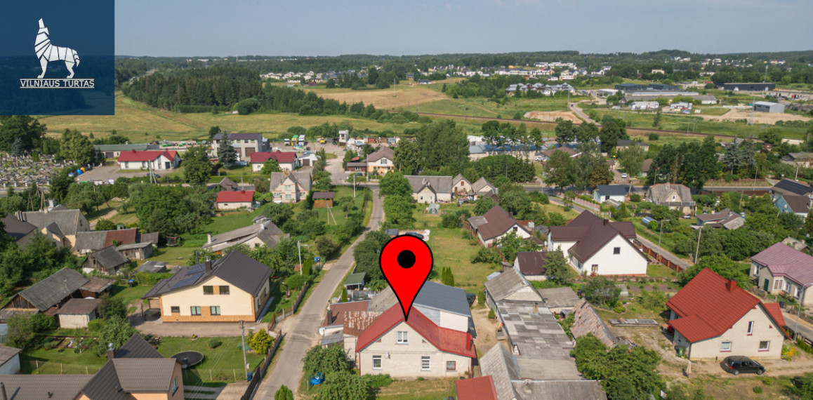 Parduodamas namas Vilniaus r. sav., Grigaičių k., Spalio g., 94.23 m2 ploto, 2 aukštai 4