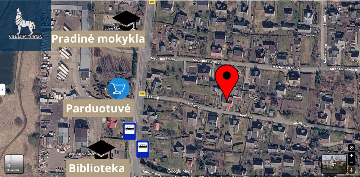 Parduodamas namas Vilniaus r. sav., Grigaičių k., Spalio g., 94.23 m2 ploto, 2 aukštai 23