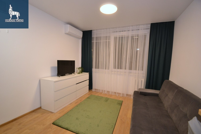 Nuomojamas butas Šaltkalvių g., Naujininkai, Vilniaus m., Vilniaus m. sav., 18 m2 ploto, 1 kambariai 1