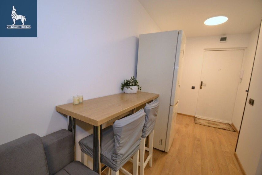 Nuomojamas butas Šaltkalvių g., Naujininkai, Vilniaus m., Vilniaus m. sav., 18 m2 ploto, 1 kambariai 3