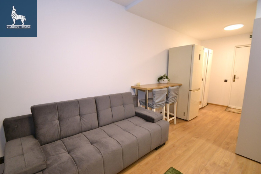 Nuomojamas butas Šaltkalvių g., Naujininkai, Vilniaus m., Vilniaus m. sav., 18 m2 ploto, 1 kambariai 7