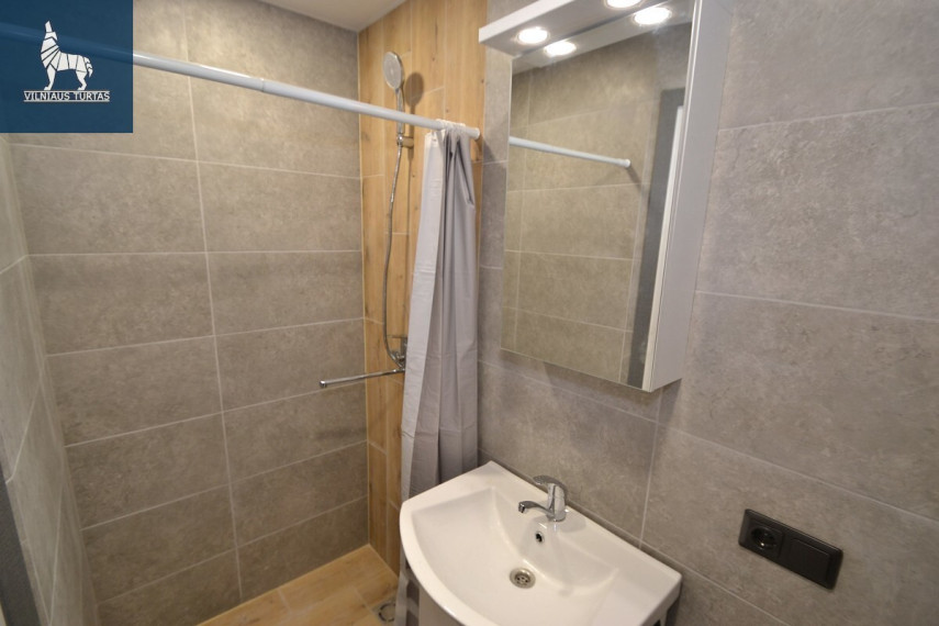 Nuomojamas butas Šaltkalvių g., Naujininkai, Vilniaus m., Vilniaus m. sav., 18 m2 ploto, 1 kambariai 8