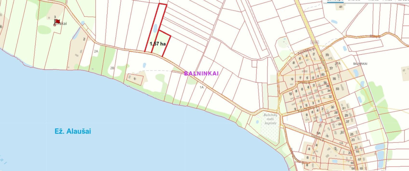 Parduodamas sklypas Trakų k., Molėtų r. sav., 157 a ploto 5