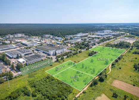 Parduodamas kitos paskirties sklypas V. A. Graičiūno g., Vilniaus m., Vilniaus m. sav., 376 a ploto Parduodamas kitos paskirties sklypas V. A. Graičiūno g., Vilniaus m., Vilniaus m. sav., 376 a ploto