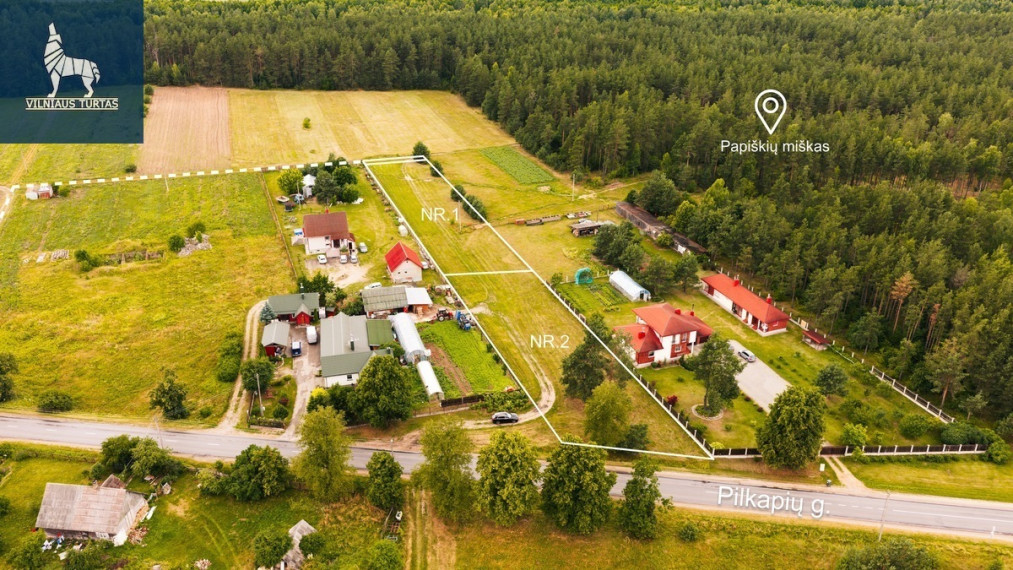 Parduodamas  sklypas Šermukšnių g., Papiškių k., Vilniaus r. sav., 18.64 a ploto 2