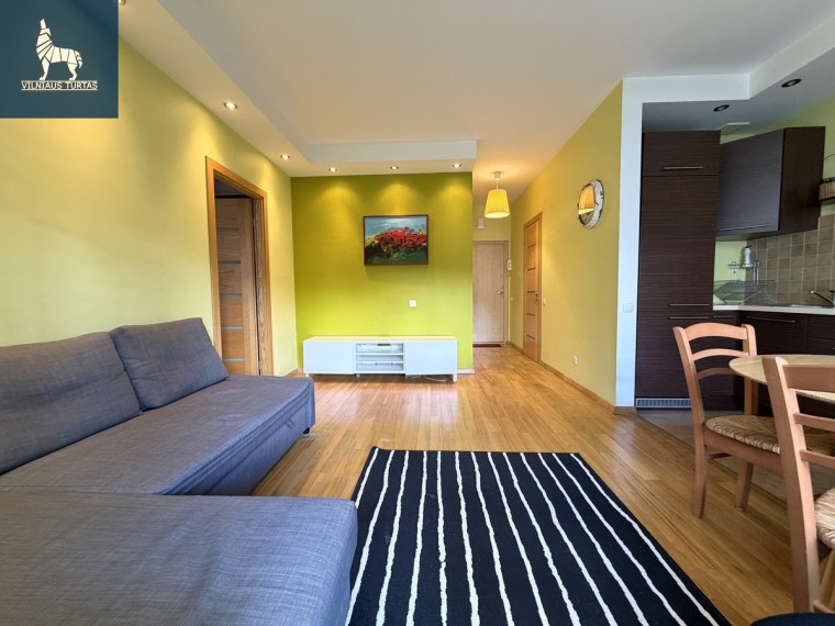 Nuomojamas butas Santariškių g., Santariškės, Vilniaus m., Vilniaus m. sav., 40 m2 ploto, 2 kambariai 2
