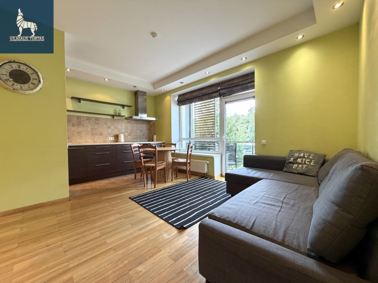 Nuomojamas butas Santariškių g., Santariškės, Vilniaus m., Vilniaus m. sav., 40 m2 ploto, 2 kambariai 4