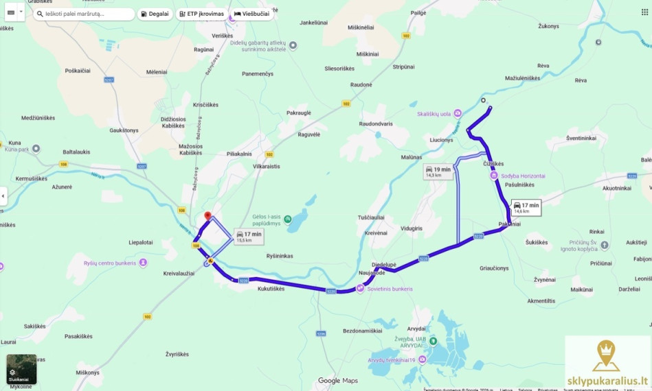 Parduodamas  sklypas Šventininkų k., Vilniaus r. sav., 208 a ploto 17