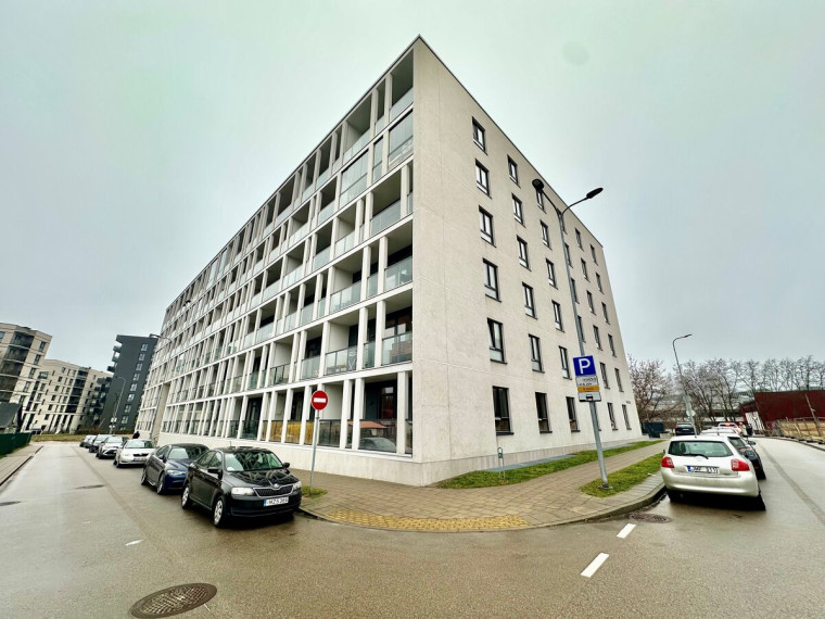 Nuomojamas butas Daugėliškio g., Šnipiškės, Vilniaus m., Vilniaus m. sav., 45 m2 ploto, 2 kambariai 20