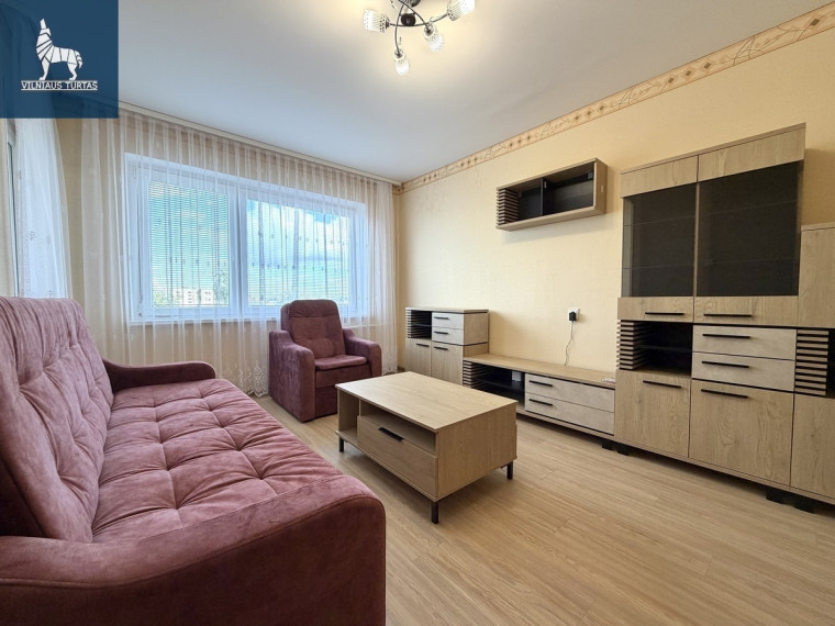Nuomojamas butas Gabijos g., Pašilaičiai, Vilniaus m., Vilniaus m. sav., 52 m2 ploto, 2 kambariai 1