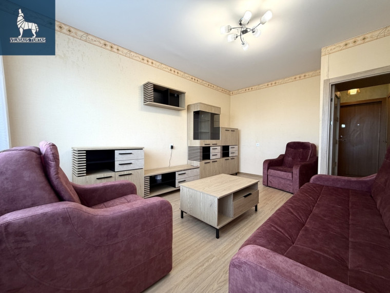 Nuomojamas butas Gabijos g., Pašilaičiai, Vilniaus m., Vilniaus m. sav., 52 m2 ploto, 2 kambariai 2