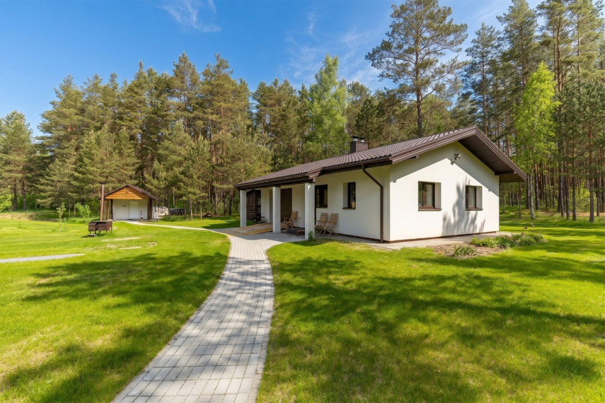Parduodamas namas Stirnų g., Plytinės k., Šalčininkų r. sav., 200 m2 ploto, 1 aukštai 34