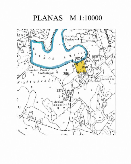 Parduodamas  sklypas Zaberžos k., Molėtų r. sav., 97 a ploto 12