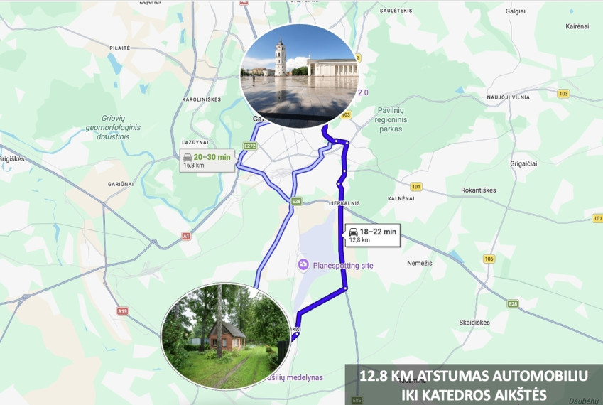 Parduodamas namas Kelmijos Sodų 83-ioji g., Vilniaus m., Vilniaus m. sav., 32.76 m2 ploto, 1 aukštai 19