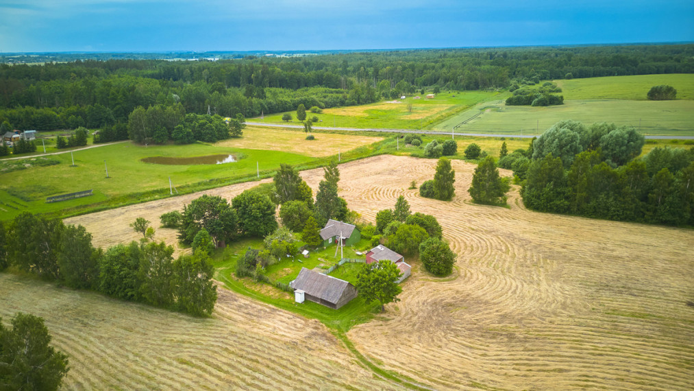 Parduodamas namas su 1,9422 ha žeme Raželiuose, Rokų sen., Kauno r. 1