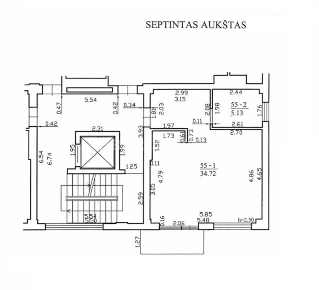 Parduodamas butas Neravų g., Druskininkų m., Druskininkų sav., 39.61 m2 ploto, 1 kambariai 11